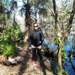 Florida College Preserve - River Loop trail by Hillsborough River