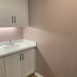 Love my laundry room- Wispy Mauve!