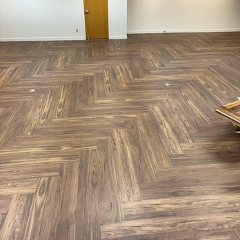 Floors & More - Vinyl plank in herringbone. - Carpeting Near Me - Great Falls, Montana Floors & More - Vinyl plank in herringbone. - Carpeting Near Me - Great Falls, Montana