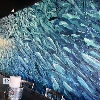 Beachside Seafood - The mural - Seafood Near Me - Indialantic, Florida Beachside Seafood - The mural - Seafood Near Me - Indialantic, Florida