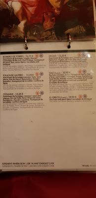 Menu photo 2 Cheese's Art Barcelona, B