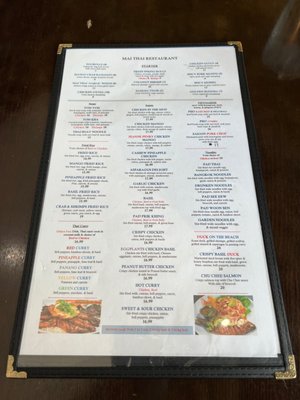 Menu photo 4 Mai Thai Omaha, NE