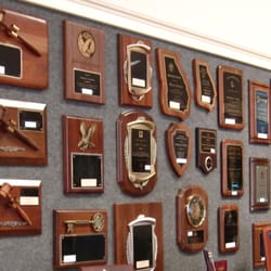 Suburban Custom Awards & Framing - Every type of plaque available