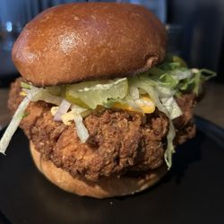 Kosmos Eatery  - Dill chicken sandwich
