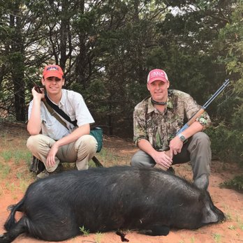 No Mercy Hunting Services - 248 LB that we stalked and brought down. Thanks for a great hunt, Austin - Wildlife Hunting Ranges Near Me - Gracemont, Oklahoma No Mercy Hunting Services - 248 LB that we stalked and brought down. Thanks for a great hunt, Austin - Wildlife Hunting Ranges Near Me - Gracemont, Oklahoma