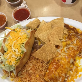 Rudys - Beef taco & cheese enchilada (my way of judging a restaurant's overall taste quality, the basics) - Mexican Near Me - Carpinteria, California Rudys - Beef taco & cheese enchilada (my way of judging a restaurant's overall taste quality, the basics) - Mexican Near Me - Carpinteria, California