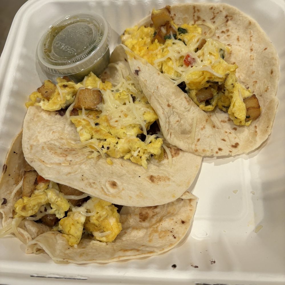 bellagreen - BREAKFAST TACOS with potatoes and tomatillo salsa - Gluten-Free Near Me - Houston, Texas bellagreen - BREAKFAST TACOS with potatoes and tomatillo salsa - Gluten-Free Near Me - Houston, Texas