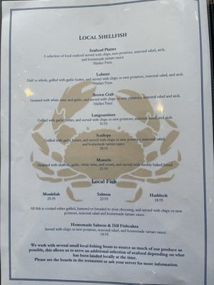 Menu photo 2 Crab & Creel Mallaig, 