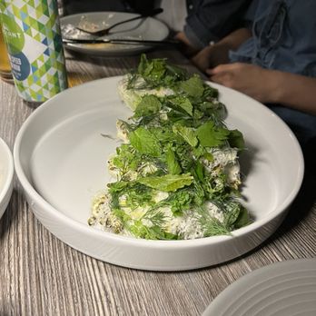 Darkroom - Caesar salad with gem salad - A MUST TRY!! - Wine Bars Near Me - Santa Ana, California