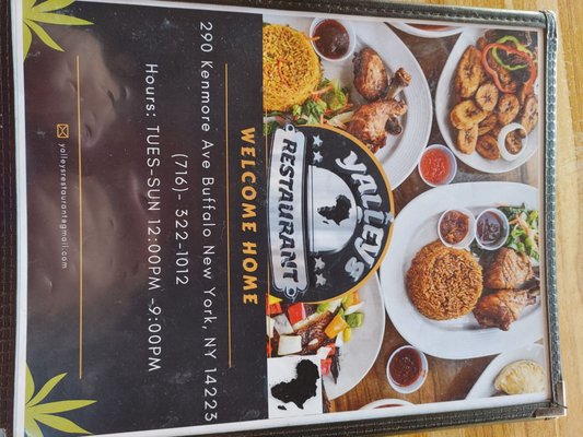 Menu photo 5 Yalleys African Restaurant Buffalo, NY Menu photo 5 Yalleys African Restaurant Buffalo, NY