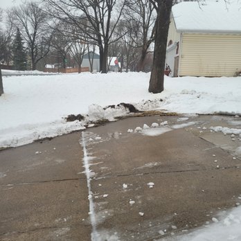 Kyle Deans Tree Service - More torn up sod. - Snow Removal Near Me