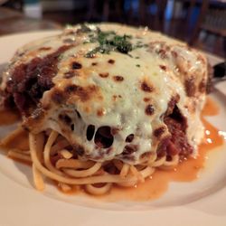 The Tavern at The Beekman Arms - The Chicken Parm dinner dish definitely hit the spot.
