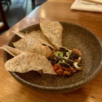 Uchi Dallas - A5 tartare w caviar - Japanese Near Me - Dallas, Texas Uchi Dallas - A5 tartare w caviar - Japanese Near Me - Dallas, Texas