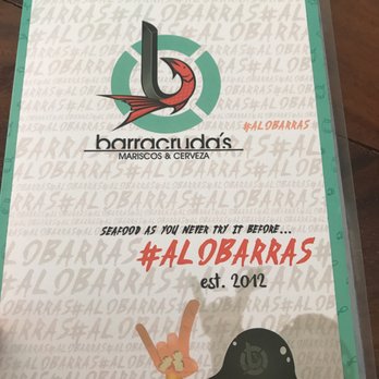 Barracrudas - Food menu - Seafood Near Me - Cabo San Lucas, BCS Barracrudas - Food menu - Seafood Near Me - Cabo San Lucas, BCS