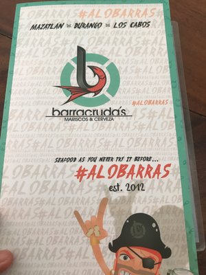 Menu photo 6 Barracrudas Cabo San Lucas, BCS Menu photo 6 Barracrudas Cabo San Lucas, BCS