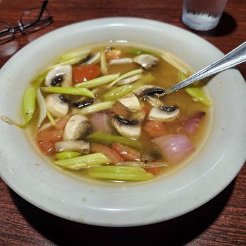 Thai Bistro & Bar - Tom yum soup with chicken - Thai Near Me - Evansville, Indiana Thai Bistro & Bar - Tom yum soup with chicken - Thai Near Me - Evansville, Indiana