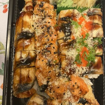 Hinode Japanese Restaurant - a tray of food - Japanese Near Me - Piermont, New York Hinode Japanese Restaurant - a tray of food - Japanese Near Me - Piermont, New York