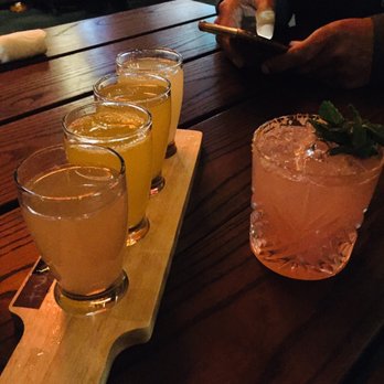 Eureka! - Mimosa sampler and watermelon fancy drink - American Near Me - Roseville, California