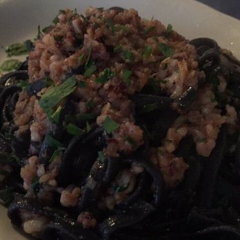 The Daily Catch - Black pasta aglio olio - Italian Near Me - Boston, Massachusetts The Daily Catch - Black pasta aglio olio - Italian Near Me - Boston, Massachusetts