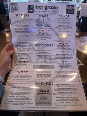 Menu photo 3 Bar Grazie Massapequa Park, NY