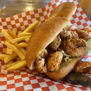 Frieddaze - Shrimp Po Boy - Seafood Near Me - Arlington, Texas Frieddaze - Shrimp Po Boy - Seafood Near Me - Arlington, Texas