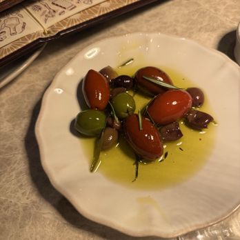 La Padrona Boston - Complimentary Olives - Cocktail Bars Near Me - Boston, Massachusetts