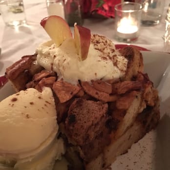 The Fat Radish - Subpar bread pudding. Waitress took the charge off our bill. Lacked sauce. Too dry. - Breakfast & Brunch Near Me - Cornucopia, Wisconsin