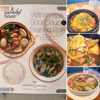 Bamboo House - Printed and posted on the wall vs actual served items - Vietnamese Near Me - Portland, Oregon Bamboo House - Printed and posted on the wall vs actual served items - Vietnamese Near Me - Portland, Oregon