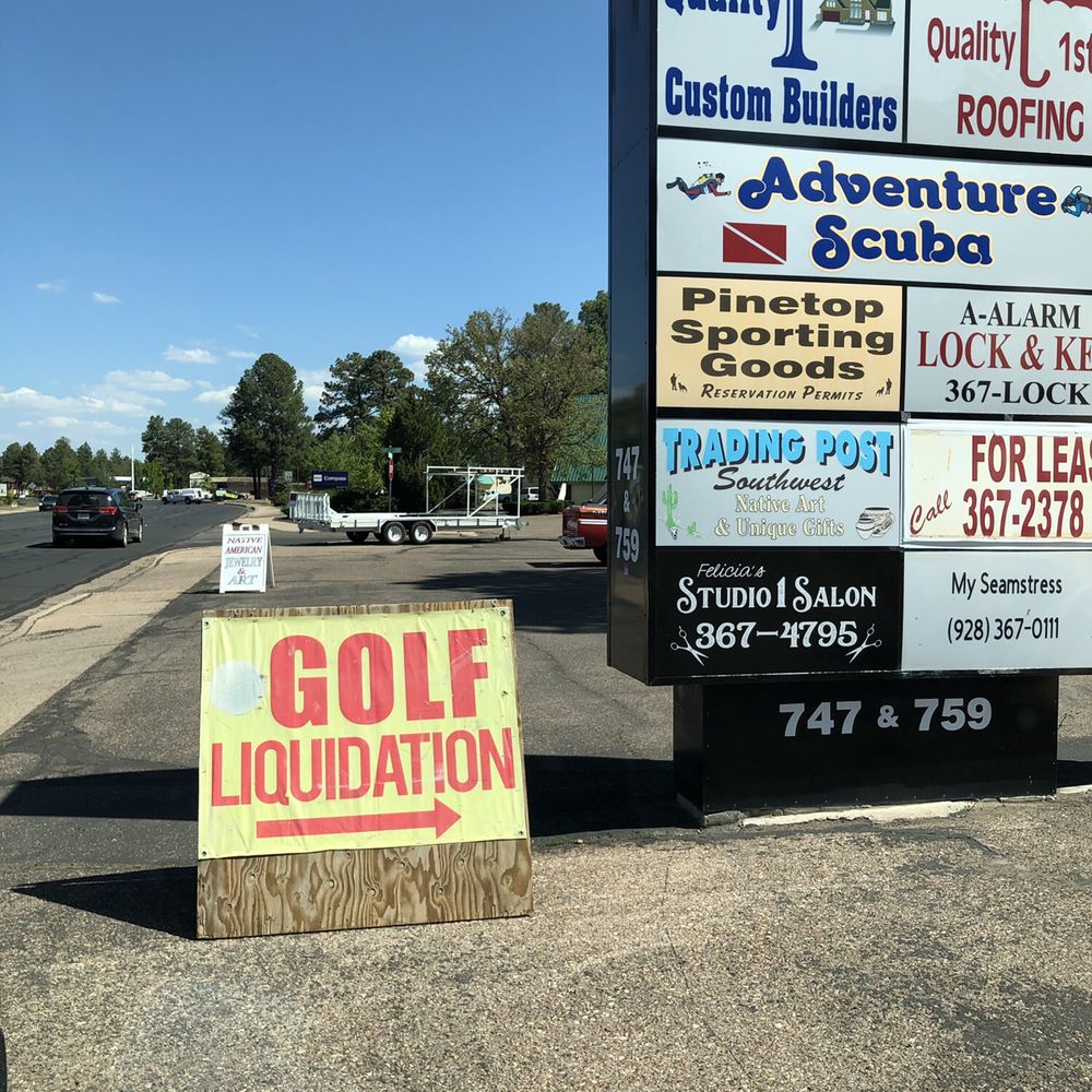 Pinetop Sporting Goods - Golf liquidation - Sporting Goods Near Me - Pinetop-Lakeside, Arizona Pinetop Sporting Goods - Golf liquidation - Sporting Goods Near Me - Pinetop-Lakeside, Arizona