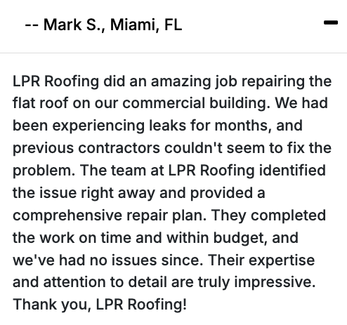 Slide of Low Price Roofing