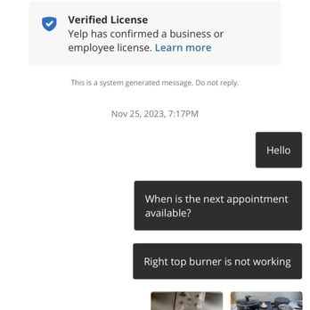 OC Prime Appliance Repair - I tried to contact them multiple times but they didn't respond. Please don't bother them because they don't need your business. - Appliances & Repair Near Me