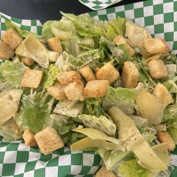 Pizzasaurus Rex - Caesar salad - Pizza Near Me - Sacramento, California Pizzasaurus Rex - Caesar salad - Pizza Near Me - Sacramento, California