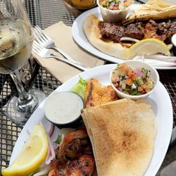 Shiraz Mediterranean Grill - Salmon Kabob