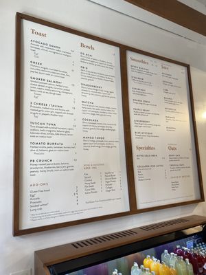 Menu photo 2 Toastique Alexandria, VA