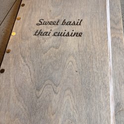 Sweet Basil Thai Cuisine - Menu