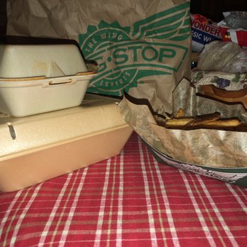 Wingstop - Wings have a container with a cover but the fries don't. - Chicken Wings Near Me - North Bergen, New Jersey Wingstop - Wings have a container with a cover but the fries don't. - Chicken Wings Near Me - North Bergen, New Jersey