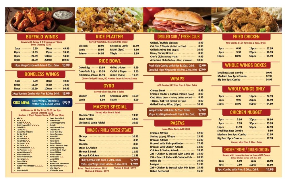 Welcome to America’s Best Wings Restaurant - CPTL BLVD Welcome to America’s Best Wings Restaurant - CPTL BLVD