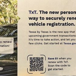 Texas Department of Public Safety - TxT to save a buck!