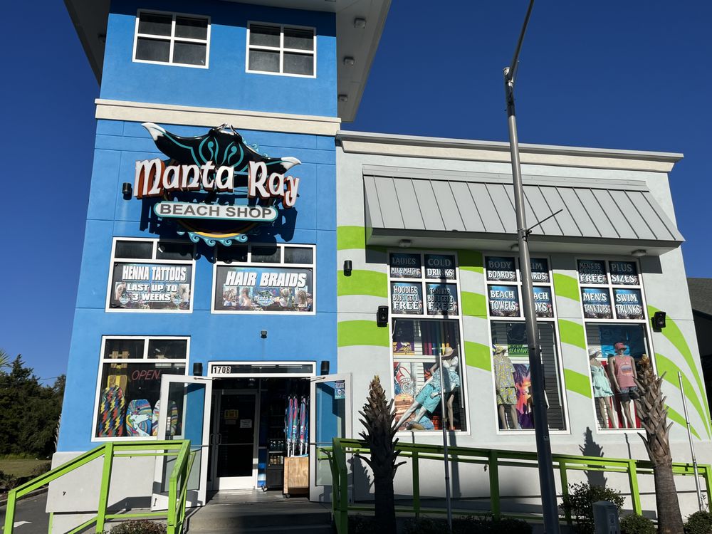 Manta Ray Beach Shop, Myrtle Beach Roadtrippers
