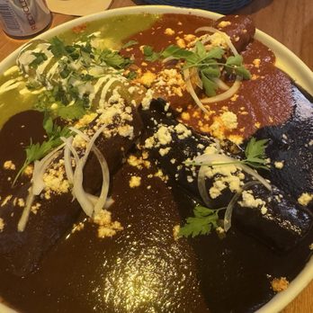 Madre - Madre Trio Mole Enchiladas plate - Mexican Near Me - Torrance, California