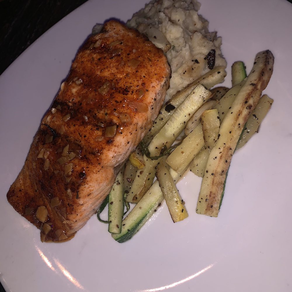 The Soho Backyard - Sriracha salmon entree - Burgers Near Me - Tampa, Florida The Soho Backyard - Sriracha salmon entree - Burgers Near Me - Tampa, Florida