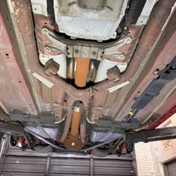 Garden State Auto Repair DBA Gardenstate Undercoating - Before: Rust on undercarriage