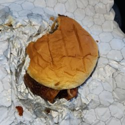 Freddy's Frozen Custard & Steakburgers - My onion burger