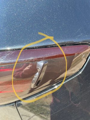 Photo of Phoenix Auto Detailing - Aurora, CO, US. Other taillight also bubbled