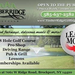 Timber Ridge Golf Club - Ad powered by: YPC Media
