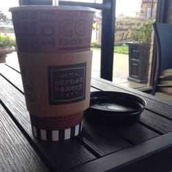 Corner Bakery Cafe - Love their chai latte with soy!