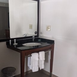 Guest room sink Guest room sink