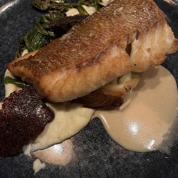 Rood - Pan seared hog snapper - Desserts Near Me - Lakewood, Ohio