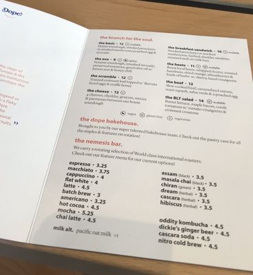 Menu photo 8 Nemesis Coffee North Vancouver, BC Menu photo 8 Nemesis Coffee North Vancouver, BC