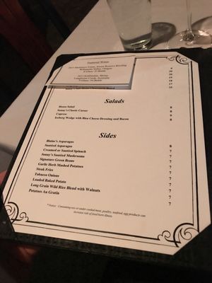 Menu photo 7 Sonny Williams' Steak Room Little Rock, AR Menu photo 7 Sonny Williams' Steak Room Little Rock, AR